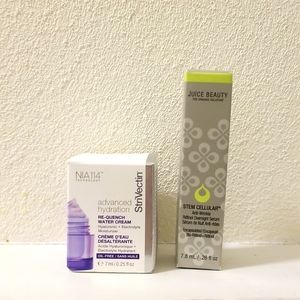 7ml strivectin water cream& 7.8ml juice beauty retinol overnight serum